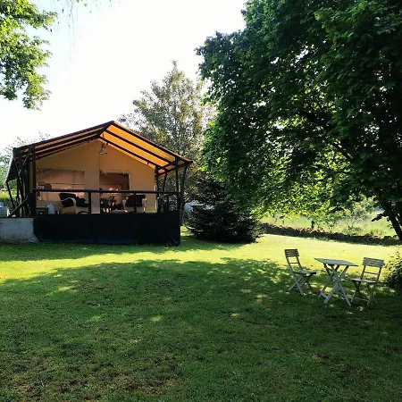 Glamping With Private Bathroom And Spacious Garden Roussines
